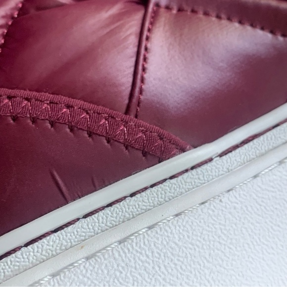 Michael Kors Stirling Embellished Quilted Recycled Polyester High-Top Sneaker - Picture 7 of 13